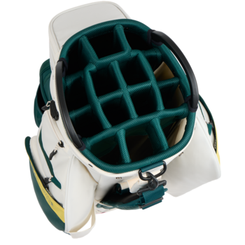 Cobra Ultralight 2 Golf Cart Bag - Sugared Almond/Dark Myrtle/Sunny Yellow - main image