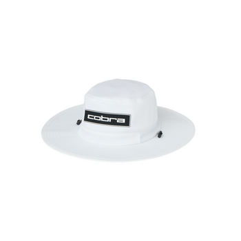 Gold Gear Direct - Cobra Tour Aussie Golf Bucket Hat White