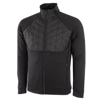 Galvin Green Dexter INSULA Padded Full Zip Sweater - Black - main image