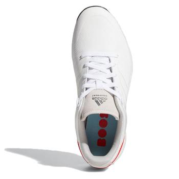 adidas EQT Wide Golf Shoes - White/Vivid Red - main image
