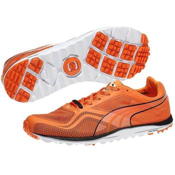 Puma Golf Faas Lite Mesh Golf Shoes - Tradewinds - Vibrant Orange ...