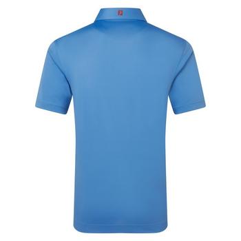 FootJoy Stretch Pique Solid Golf Polo Shirt - Coastal Blue - main image