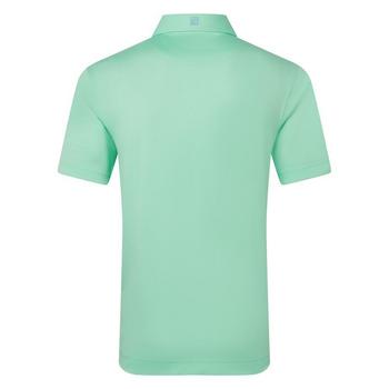 FootJoy Stretch Pique Solid Golf Polo Shirt - Sea Glass Blue - main image