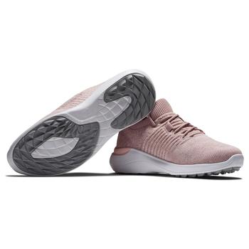 FootJoy Womens Flex XP 2021 Spikeless Golf Shoes - Pink 