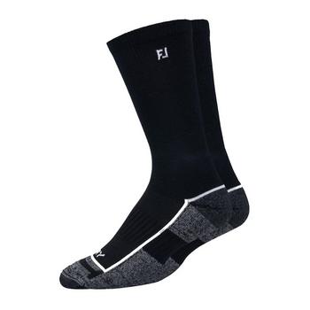 FootJoy ProDry Crew Mens Golf Socks - Black - main image