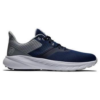 FootJoy Flex Golf Shoes - Navy/Grey/White - main image