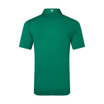 FootJoy Stretch Pique Solid Golf Polo Shirt - Field Green - main image