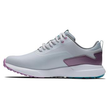 FootJoy Performa Womens Golf Shoes - Grey/White/Purple - main image
