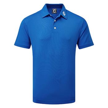 FootJoy Pique Solid Athletic Fit Golf Polo - Royal Blue - main image