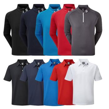 Gold Gear Direct - FootJoy Stretch Solid Polo and Chill-Out Pullover Bundle Pack