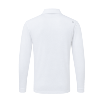 FootJoy ThermoSeries Long Sleeve Golf Polo Shirt - White - main image