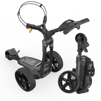 PowaKaddy FX3 EBS Black Electric Golf Trolley 2024 - Extended Lithium - main image