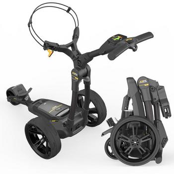 PowaKaddy CT6 GPS Black Electric Golf Trolley 2024 - 18 Hole Lithium - main image