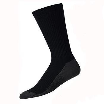 Footjoy TechSof Tour Crew Golf Socks - Black - main image