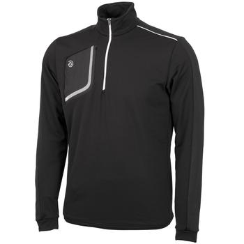 Galvin Green Dwight Insula Half Zip Pullover - Black/White - main image