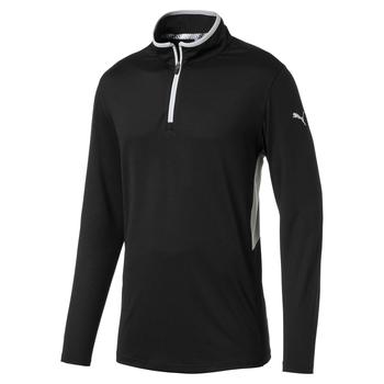 Puma Puma Rotation 1/4 Zip Golf Jumper - Black - main image