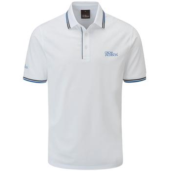 Oscar Jacobson Buxton Mens Golf Polo Shirt - White - main image