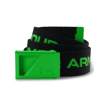 Under Armour Range Webbing Belt Black/Lime  - main image