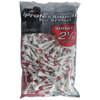Pride Professional 120 Wooden Golf Tee Pack 54mm - Red