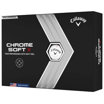 Callaway Chrome Soft X Golf Balls - White - main image