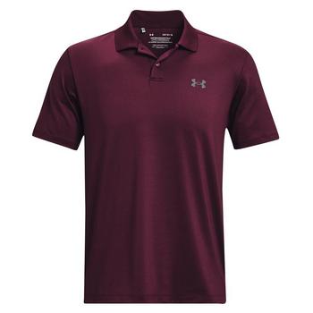 Under Armour Performance 3.0 Golf Polo Shirt - Dark Maroon - main image