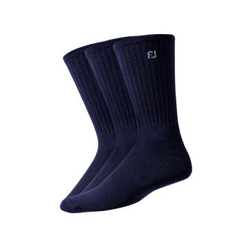 FootJoy Comfort Sof Crew 3 Pair Sock Pack - Navy - main image