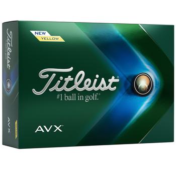 Titleist AVX Golf Ball - Yellow  - main image