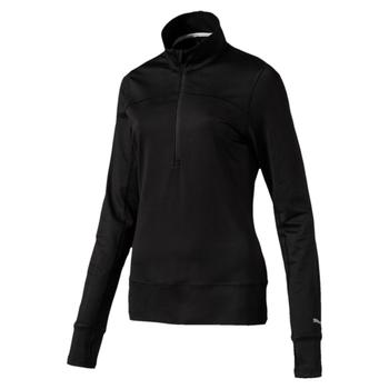 Puma 1/4 Zip Ladies Popover - Black - main image