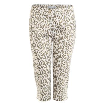 Green Lamb Thora Patterned Pedal Pushers - White - main image