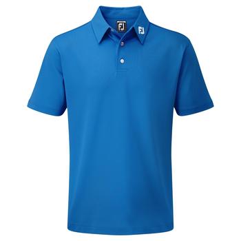 FootJoy Junior Solid Pique Golf Shirt - Cobalt Blue - main image