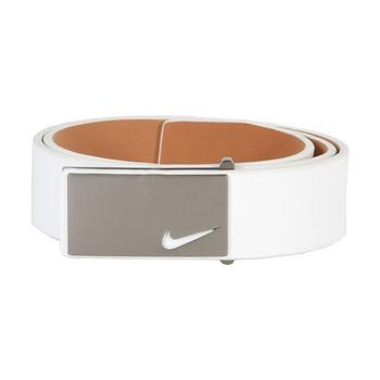 Nike Women's Leather Swoosh Golf Belt - White - main image