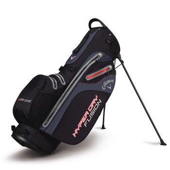 Callaway Hyper Dry Fusion Stand Bag 2018 - Black/Titanium/Red