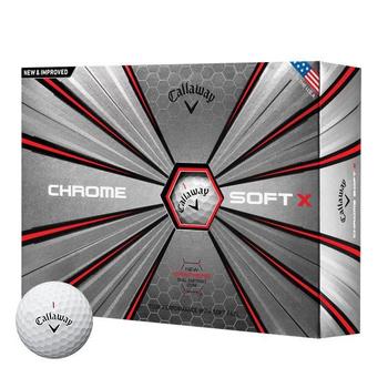 Callaway Chrome Soft X Golf Balls 2018 - White