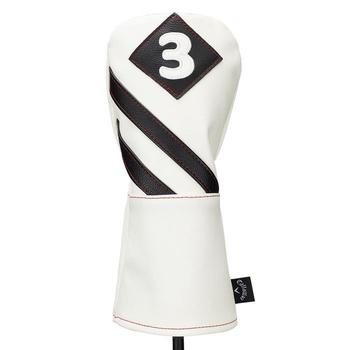 Callaway Vintage Fairway Cover -  White/Black/Pink - main image