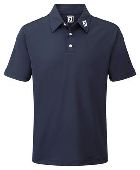 FootJoy Stretch Pique Solid Shirt - Athletic Navy - main image