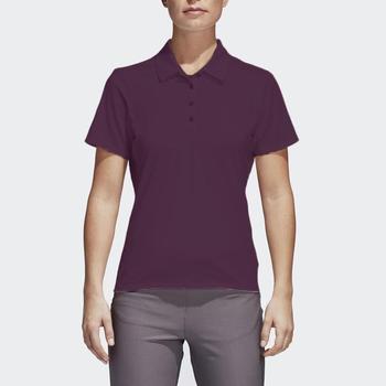Adidas Essential Short Sleeve Polo Shirt - Red Night - main image