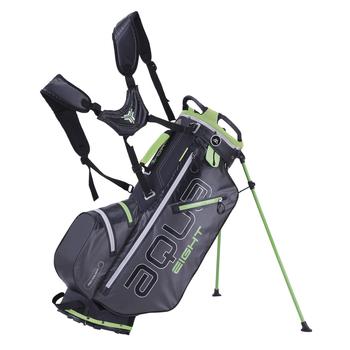 Big Max Aqua Eight Waterproof Stand Bag - Grey/Black/Lime - main image