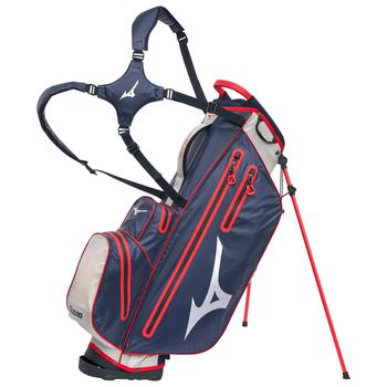 Mizuno BR-DRI Waterproof Stand Bag - Navy / Red BRDRIWPS63NS