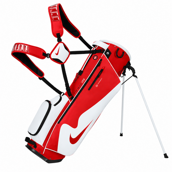 Nike Air Max Lite Golf Stand Bag - University Red/Platinum - main image