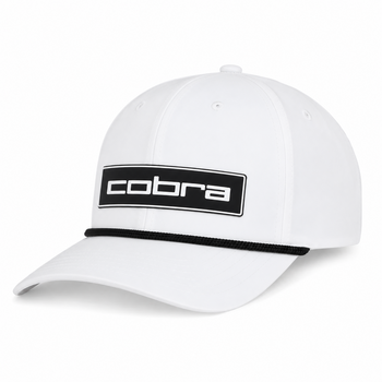 Cobra Tour Tech Rope Golf Cap White - main image