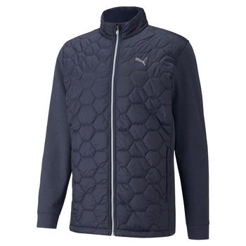 Puma Cloudspun WRMLBL Golf Jacket - Navy Blazer - main image