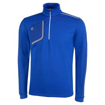 Galvin Green Dwight Insula Half Zip Pullover - Surf Blue/White - main image