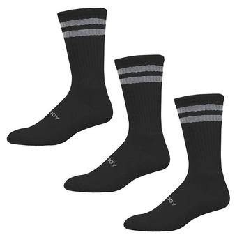 FootJoy Comfort Sof 3-Pair Golf Sock Pack - Black - main image