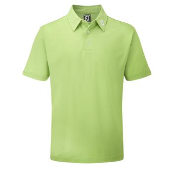 FootJoy Stretch Solid Pique Shirt - Lime - main image