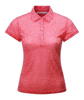 Swing Out Sister Girls Little Rose Burn Out Cap Sleeve Shirt - Red - main image