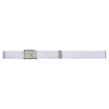 Puma Golf Reversible Web Belt - White