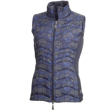 Galvin Green June Printed Padded Golf Gilet - Navy - main image