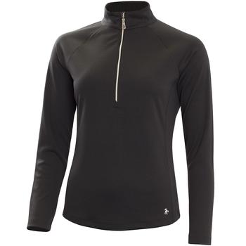 Green Lamb Lillian Tech Mid Layer Top - Black  - main image