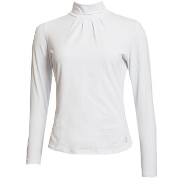 Green Lamb Regan Cotton Golf Roll Neck - White - main image