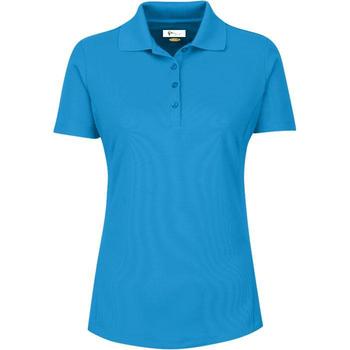 Greg Norman Ladies Essential Golf Polo - Atlantic Blue - main image